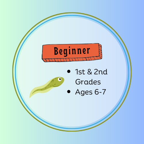 Beginner: Grades 1 and 2 (Ages 6-7)