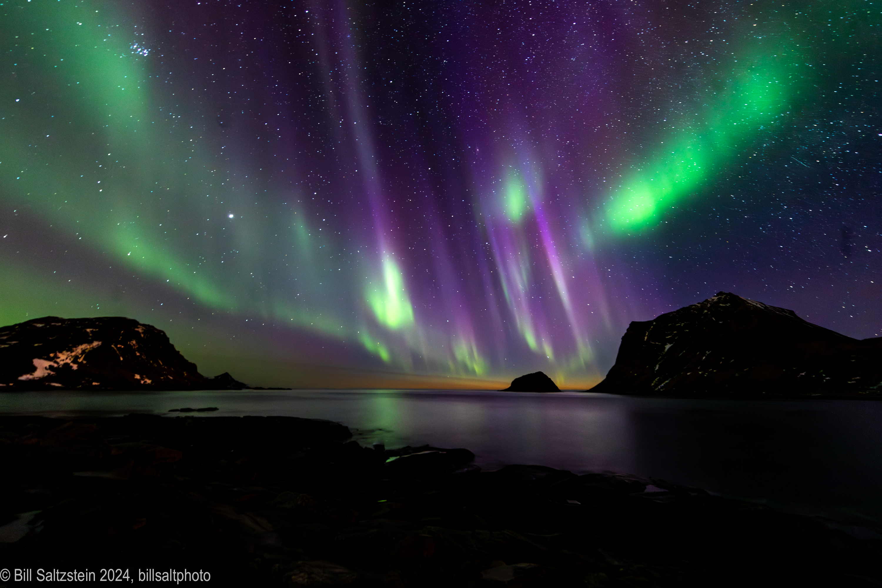 First Friday at ScienceWorks Hands-on Museum features photographs of the Aurora Borealis by Bill Saltzstein.