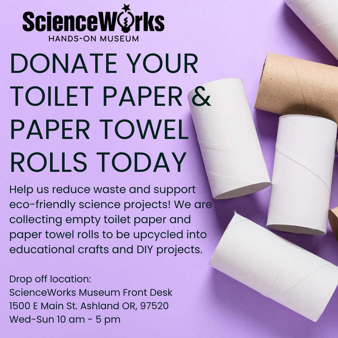 Donate empty paper towel and toilet paper tubes